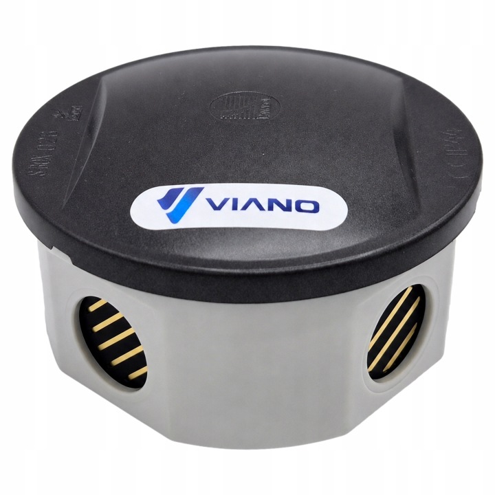 VIANO Quattro-Pro – ultrazvukový odplaňovač hlodavcov, kún, potkanov a myší s 360° pokrytím a IP44