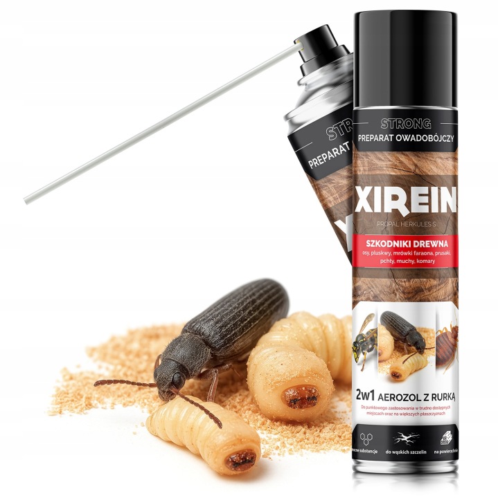 XIREIN® aerosól proti drevokazom a domácemu hmyzu 300 ml